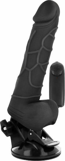 Dream Love Realistic Vibrator with Remote Control 18.5cm Black