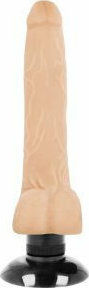 Dream Love Basecock Realistic Vibrator Ρεαλιστικός Δονητής 18.5cm Flesh