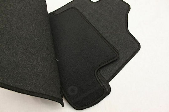 Petex Set of Front and Rear Mats 4pcs for Audi TT 2006-2014 Black