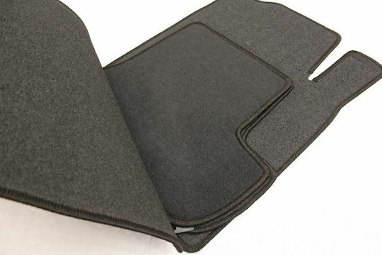 Petex Σετ Μπροστινά και Πίσω Πατάκια 4τμχ για Citroen C2 2003+ Μαύρα