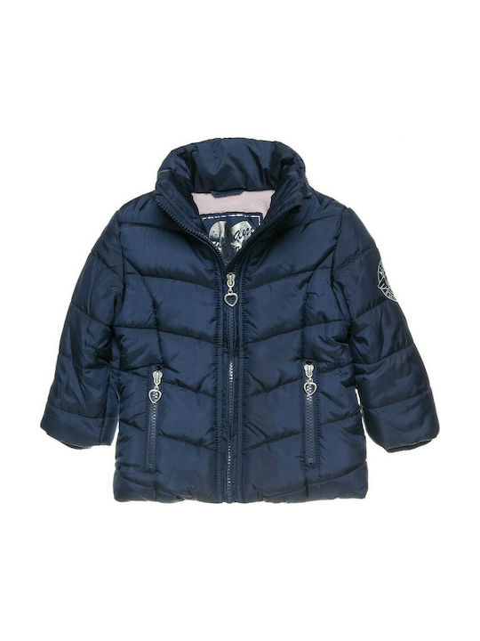 Alouette Kids Casual Jacket short Hooded Navy Blue 00260957