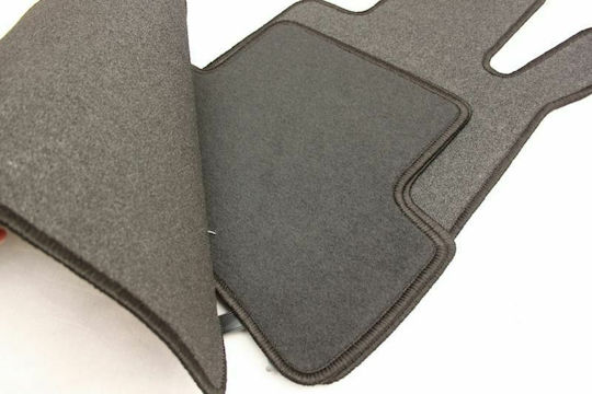 Petex Set of Front and Rear Mats 4pcs for Mercedes-Benz GLK 2008-2012 Black
