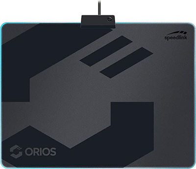 SpeedLink Medium Gaming Mouse Pad with RGB Lighting Black 350mm Orios