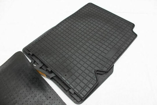 Frogum Set of Front and Rear Mats 4pcs for Renault Espace 2002-2015 Black
