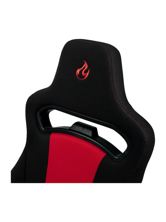 Nitro Concepts E250 Геймърски стол с регулируеми подлакътници Inferno Red
