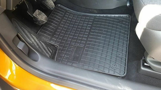 Frogum Set of Front and Rear Mats 4pcs for Opel Crossland X 2017 Black