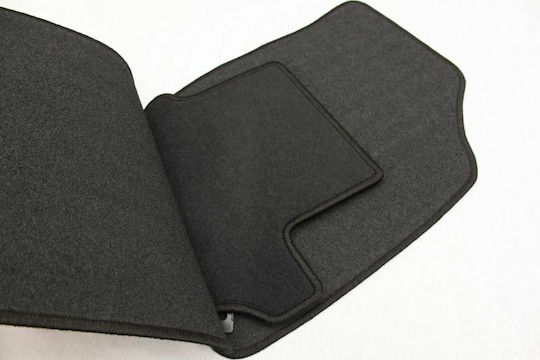 Petex Set of Front and Rear Mats 4pcs for Ford Ka 2000-2008 Black