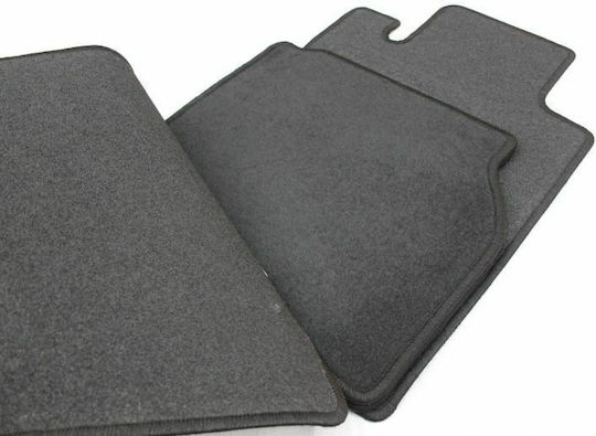 Petex Set of Front and Rear Mats 4pcs for Mercedes-Benz S 1991-1998 Black