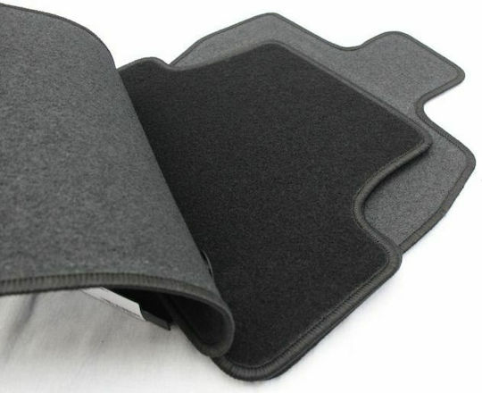 Petex Set of Front and Rear Mats 4pcs for Audi Q2 2016+ Black / Gray