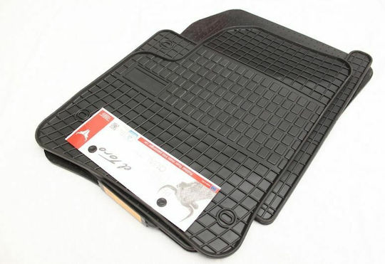 Frogum Set of Front and Rear Mats 4pcs for Volkswagen Touareg 2002-2010 Black
