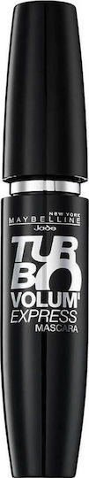 Maybelline Volum'Express Turbo Boost Mascara pentru Volum Negru 10ml