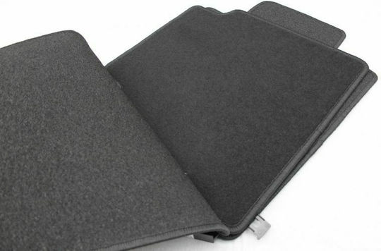 Petex Set of Front and Rear Mats 4pcs for Kia Optima 2012-2015 Black