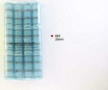 Niobe Professional 682 Rollers Wire Mesh Roller 20mm in Green Color 12pcs