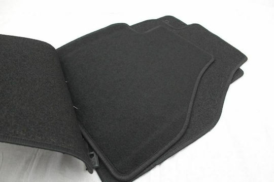 Petex Set of Front and Rear Mats 4pcs for Nissan Navara 2016+ Black