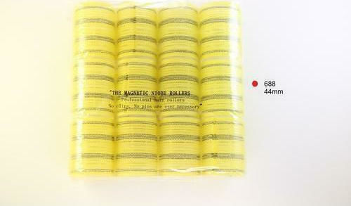 Niobe Professional 688 Rollers Wire Mesh Roller 44mm in Yellow Color 12pcs