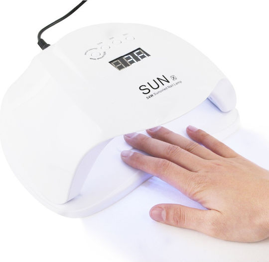 SUN ONE UV X Plus Φουρνάκι Νυχιών UV / LED 54W Λευκό