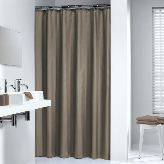 Sealskin Madeira Fabric Shower Curtain 180x200cm Sand 238501365