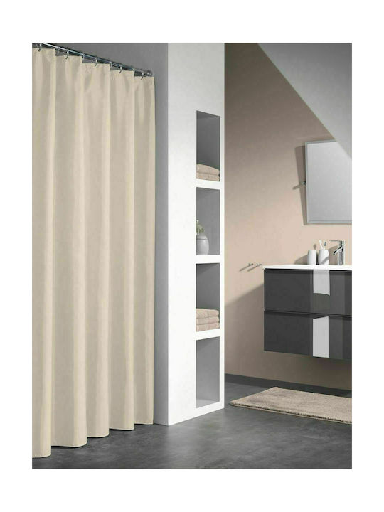 Sealskin Granada Duschvorhang 180x200cm Beige 217001360