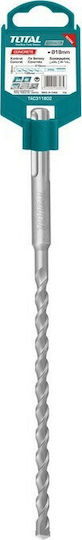 Total Four-Cut Diamond Drill Carbide with SDS Plus Shank for Masonry και Metal 14x210mm
