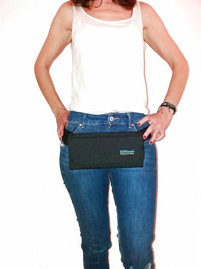 Metal Waiter Waist Bag With 5 Coin Box Slots 22.5x6.5x11cm Eurocash PW 5