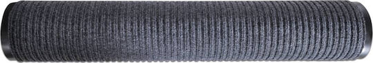 vidaXL Entrance Mat Straw with Anti-slip Backing Gray 160x220cm Grey