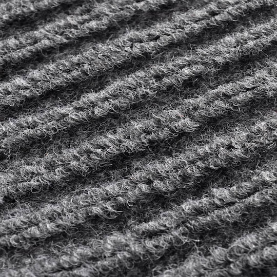 vidaXL Entrance Mat Straw with Anti-slip Backing Gray 160x220cm Grey