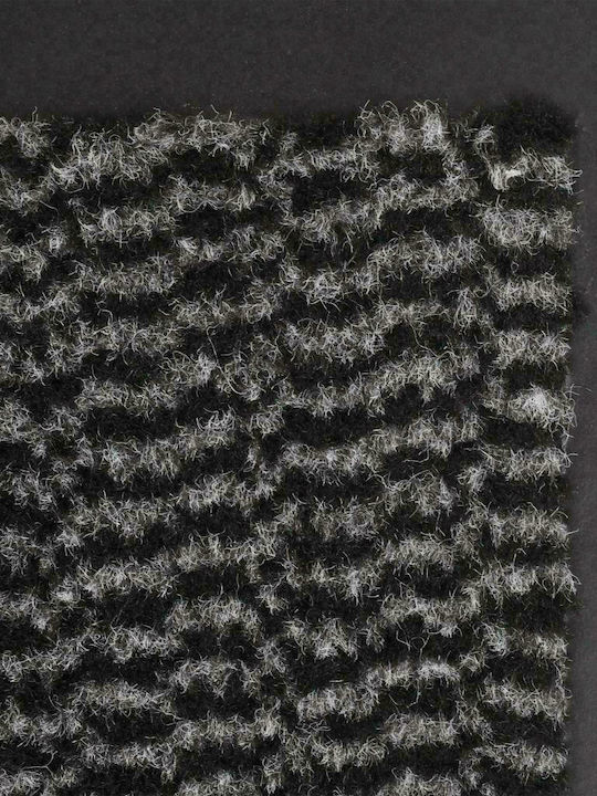 vidaXL Entrance Mat Straw with Anti-slip Backing Charcoal 90x150cm