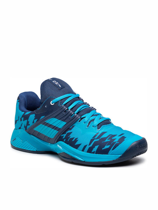 Babolat Propulse Fury Men's Tennis Shoes for Clay Courts Blue