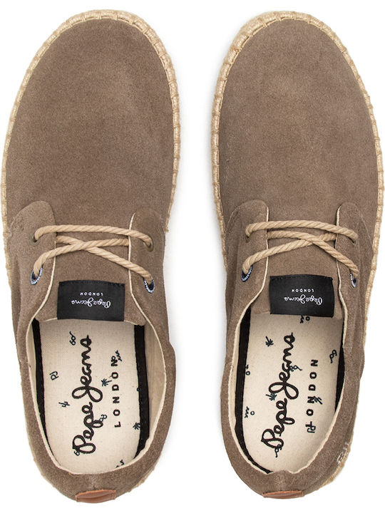 Tourist C-Smart Suede Men's Espadrilles Dark Stone