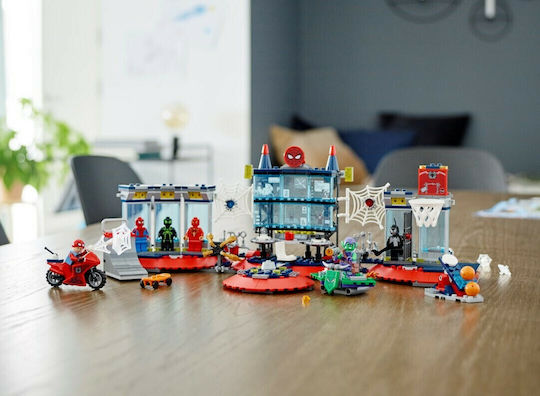 LEGO Spider-Man Marvel Spider Man Attack On The Spider Lair За 8+ Години