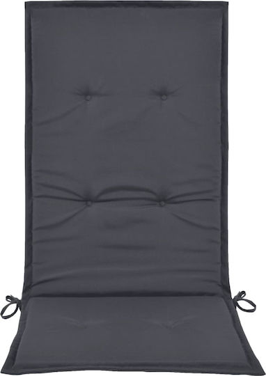 vidaXL Pernă Waterproof Pentru Scaune De Grădină Cu Spătar Verde 2 Buc 120x50 Cm