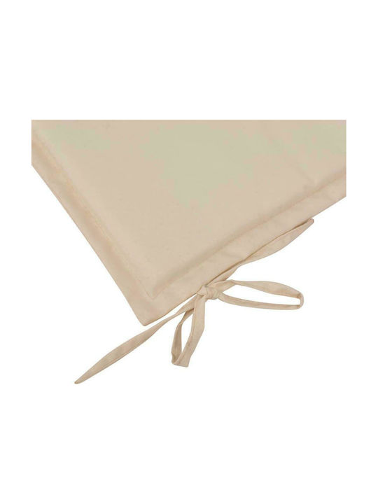 vidaXL Waterproof Garden Bench Cushion Beige 150x50 cm