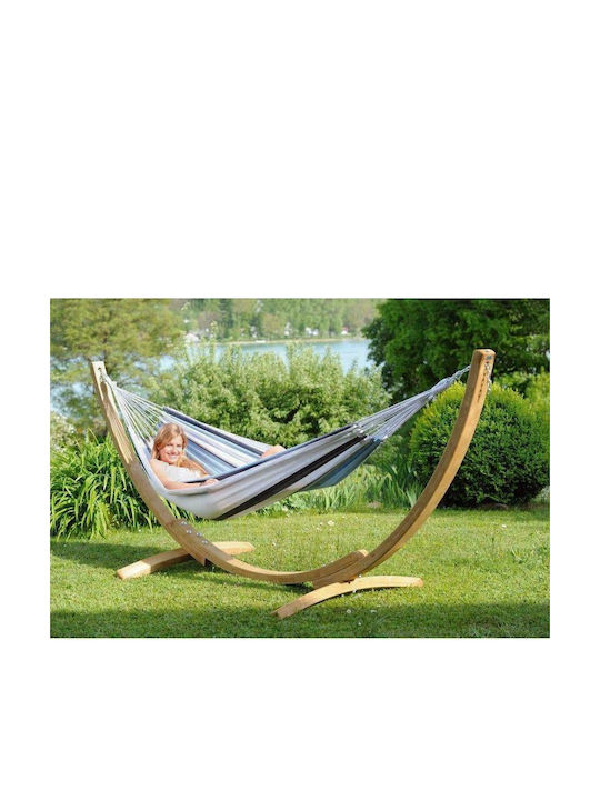 Amazonas Apollo Set Хамак Текстил Със стойка Морски 357x131x104бр