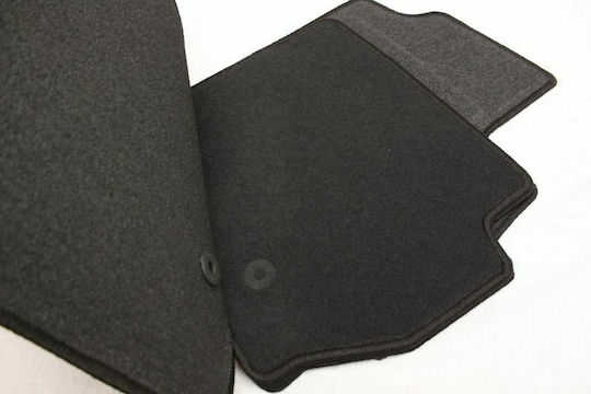 Petex Set of Front and Rear Mats 4pcs for Mazda 2 2007-2015 Black
