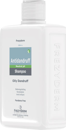 Frezyderm Antidandruff Σαμπουάν κατά της Πιτυρίδας για Λιπαρά Μαλλιά 200ml
