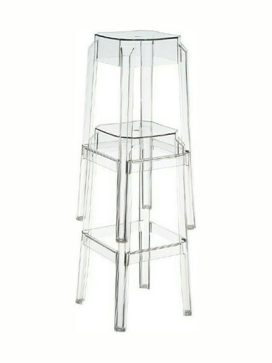 Stool for Bar Outdoor Fox 75 Amber 36x36x75cm