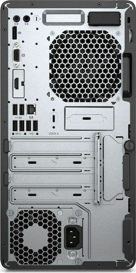 HP Pro 300 G6 MT Desktop PC (i3-10100/8GB DDR4/256GB SSD/W10 Pro) με Πληκτρολόγιο (International English)