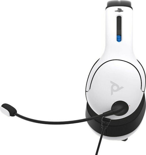 PDP LVL50 PS4 Over Ear Gaming Headset με σύνδεση 3.5mm Λευκό for PS4