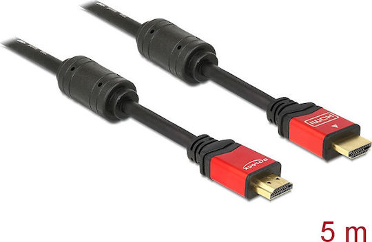 DeLock HDMI 1.3 Cable HDMI male - HDMI male 5m Black