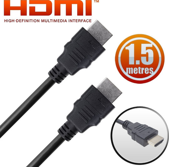 Elka HDMI 1.3 Cable HDMI male - HDMI male 1.5m Black