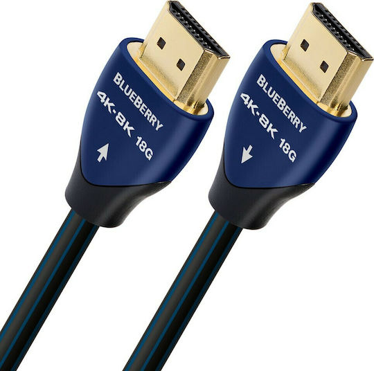 Audioquest BlueBerry HDMI 2.0 Cable HDMI male - HDMI male 2m Blue