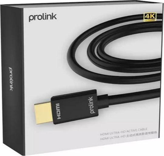 Prolink HDMI 2.0 Premium High Speed 4K 60Hz HDR Cable HDMI Male - HDMI Male 5m Black