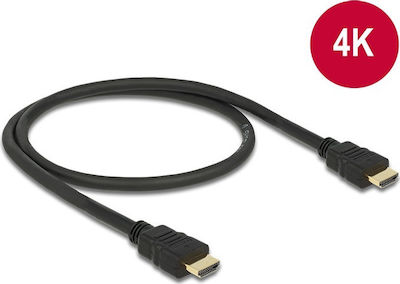 Goobay HDMI 1.4 Cable HDMI male - HDMI male 0.5m Μαύρο