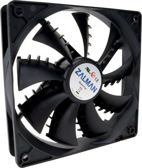 Zalman F1 Plus Case Fan 80mm (1700rpm / 20.6cfm) Χωρίς Led Φωτισμό και Σύνδεση 3-Pin