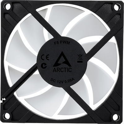 Arctic F8 PWM Rev.2 80mm 4-Pin Case Fan