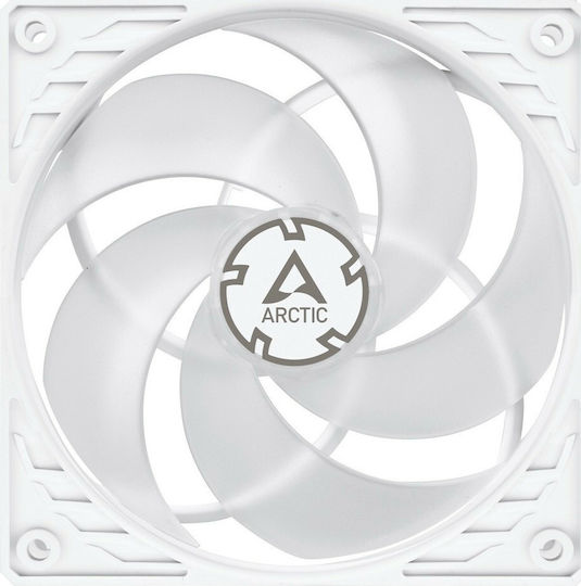 Arctic P12 PWM PST Case Fan 120mm (1800rpm / 56.3cfm) Χωρίς Led Φωτισμό και Σύνδεση 4-Pin White/White