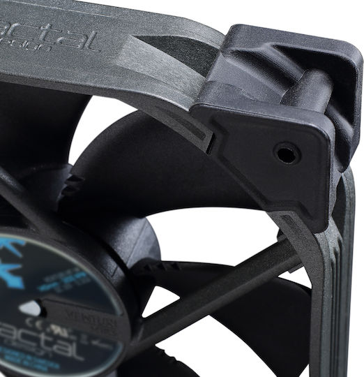 Fractal Design Venturi HF-12 Case Fan 120mm (1800rpm / 61.4cfm) Without LED Lighting And 4-Pin PWM Connection White
