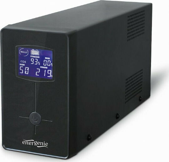Energenie EG-UPS-033 UPS Line-Interactive 1200VA 720W mit 5 Steckdosen