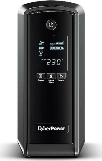 CyberPower CP550EPFCLCD UPS Line-Interactive 550VA 350W with 6 Schuko Power Plugs