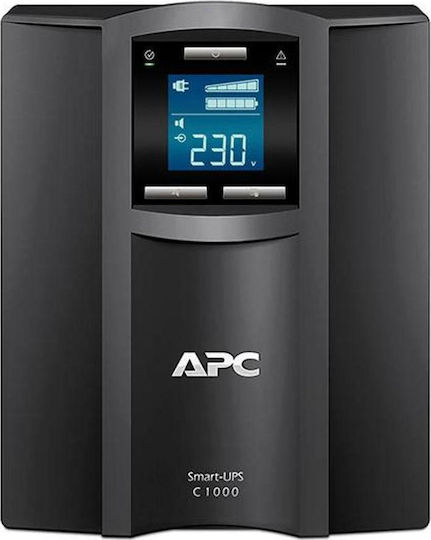 APC Smart-UPS Line-Interactive 1000VA 700W με 8 IEC Πρίζες